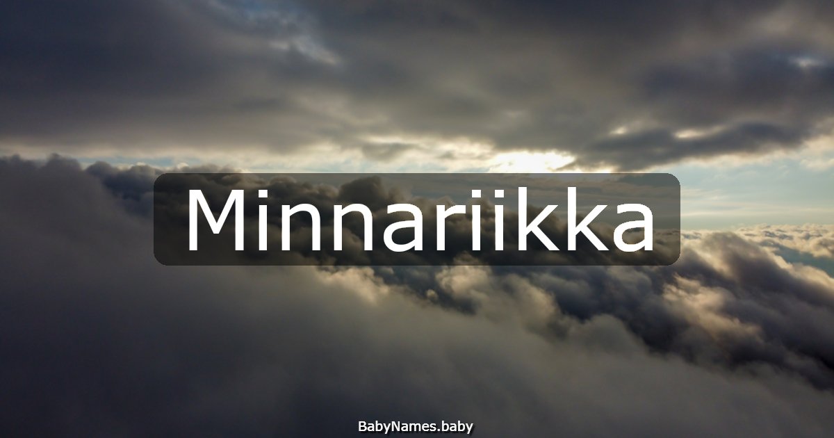 Minnariikka