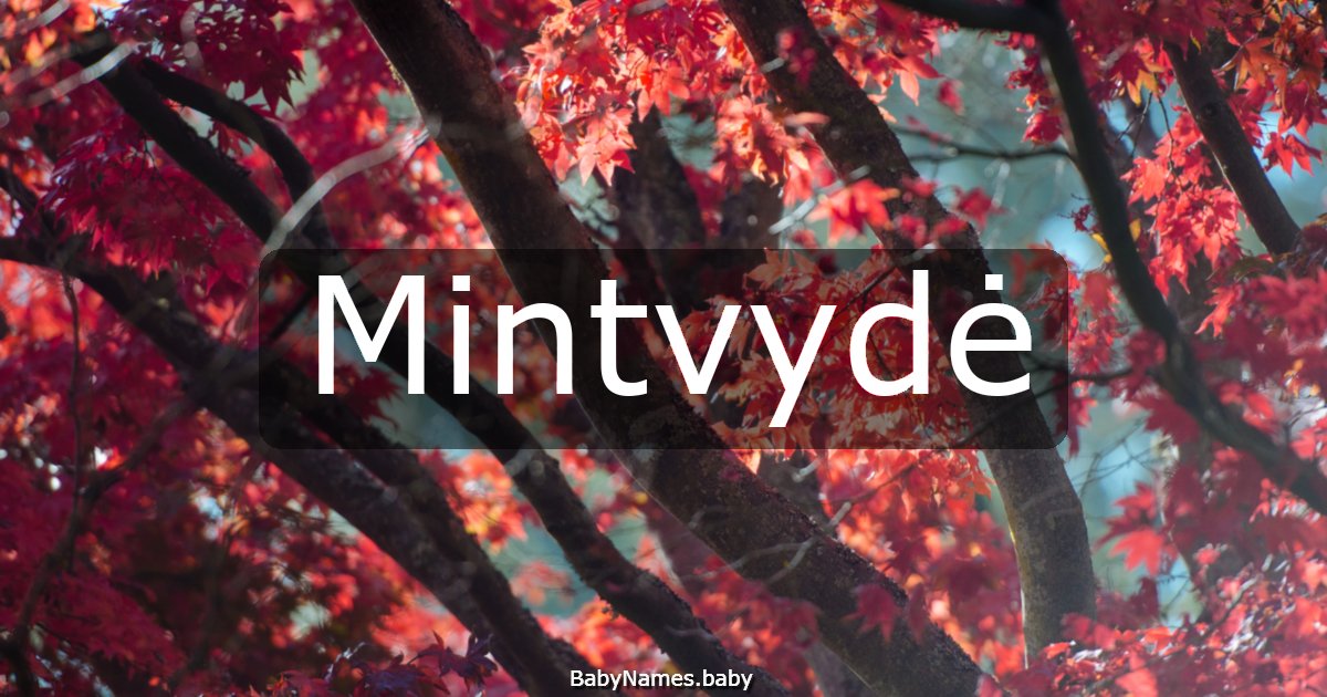 Mintvydė