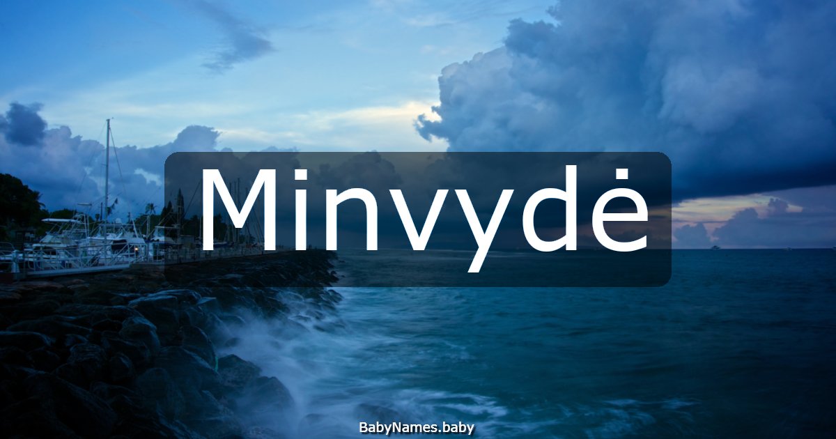 Minvydė