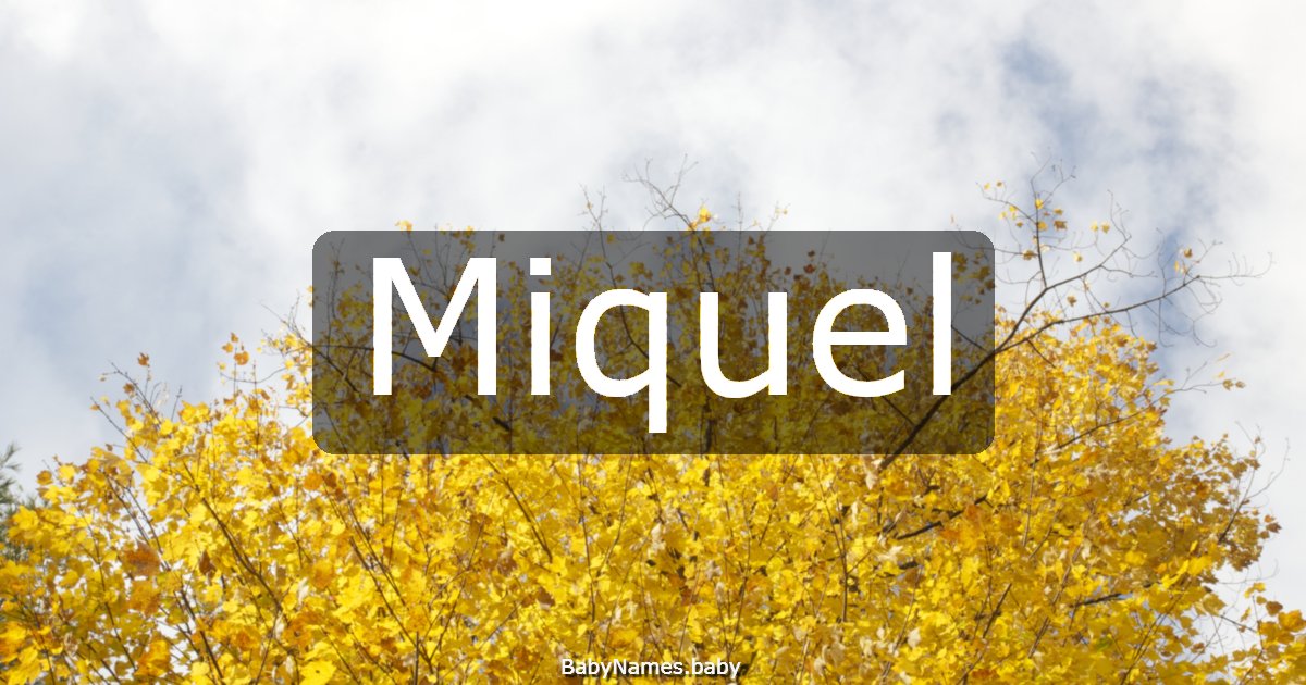 Miquel