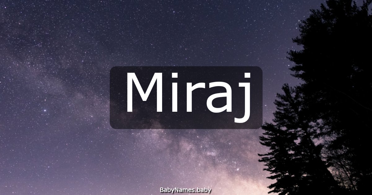 Miraj