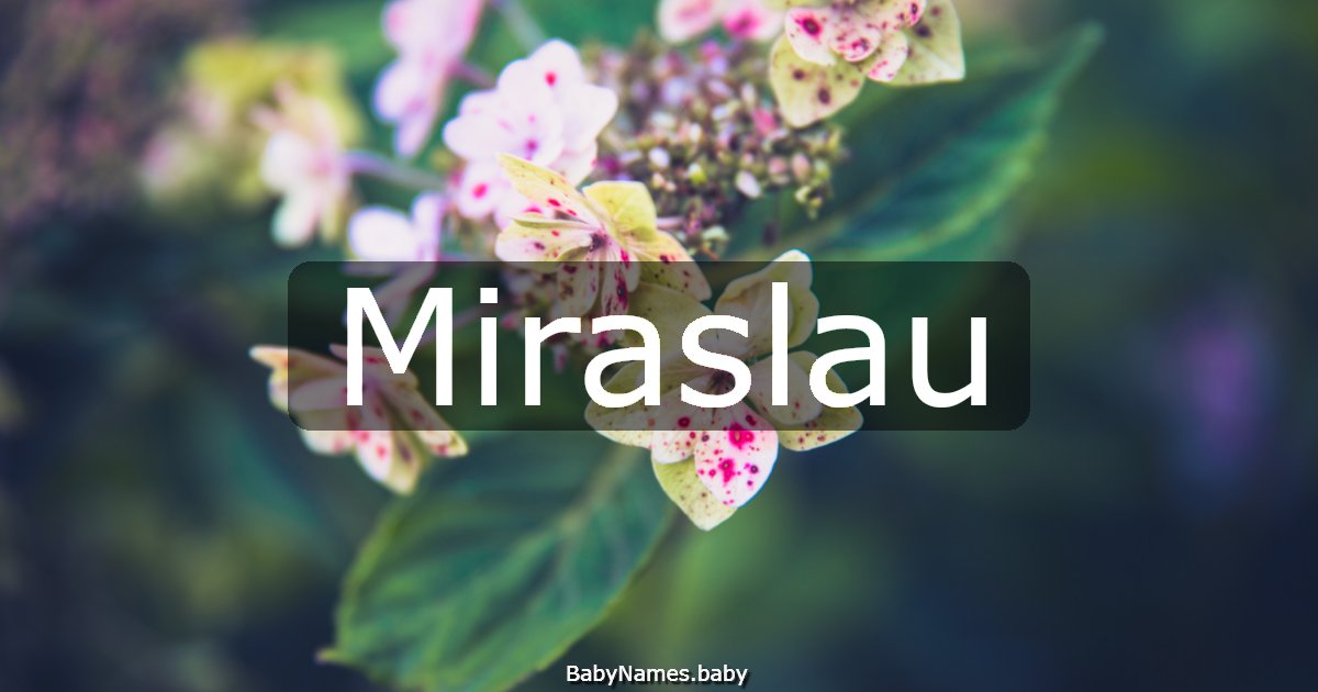 Miraslau