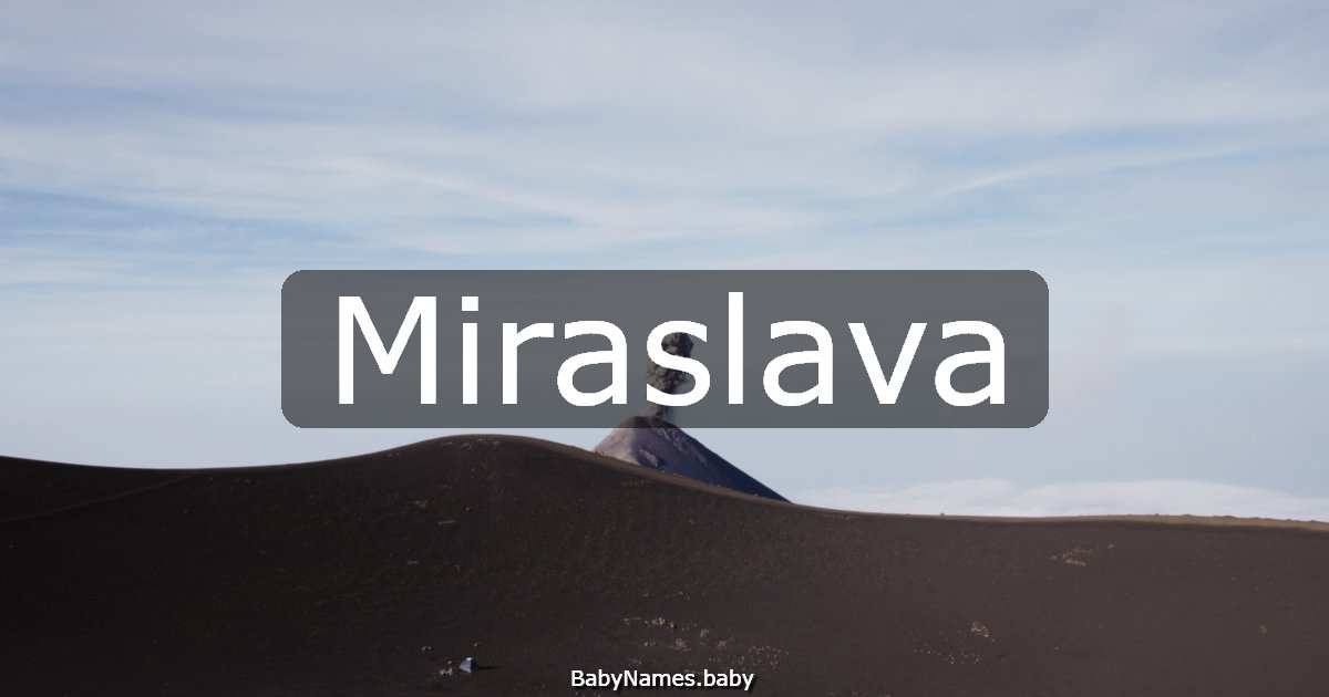 Miraslava