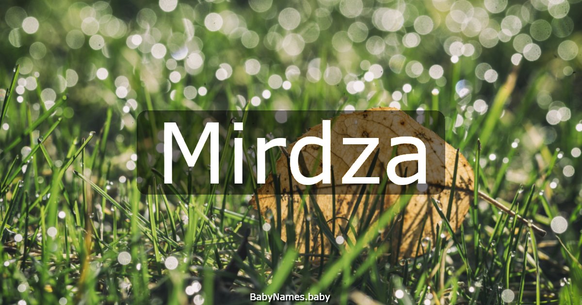 Mirdza