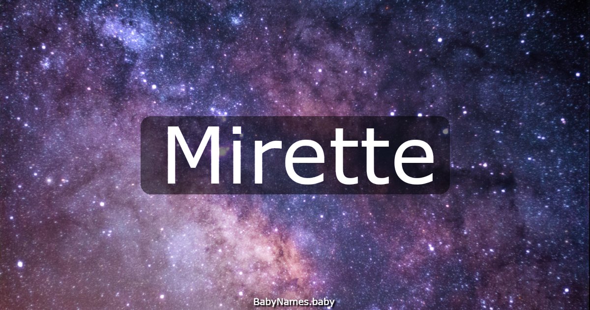 Mirette