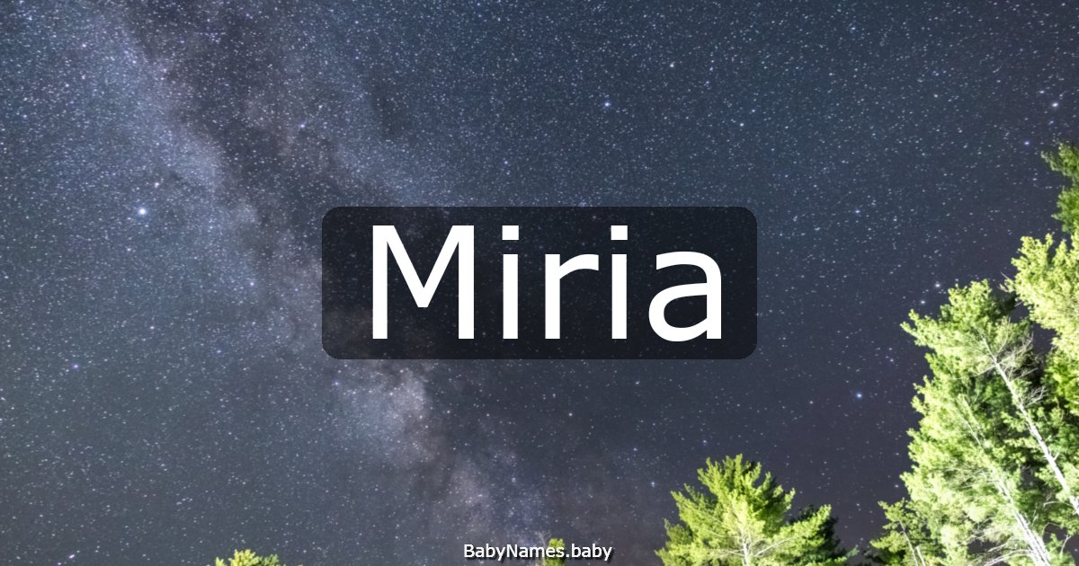 Miria