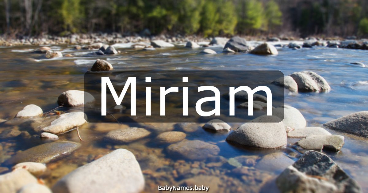 Miriam