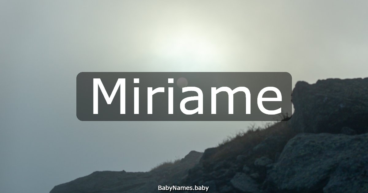 Miriame