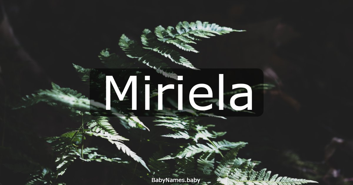 Miriela