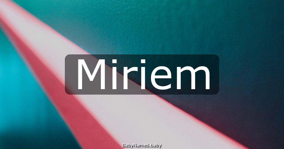 Miriem