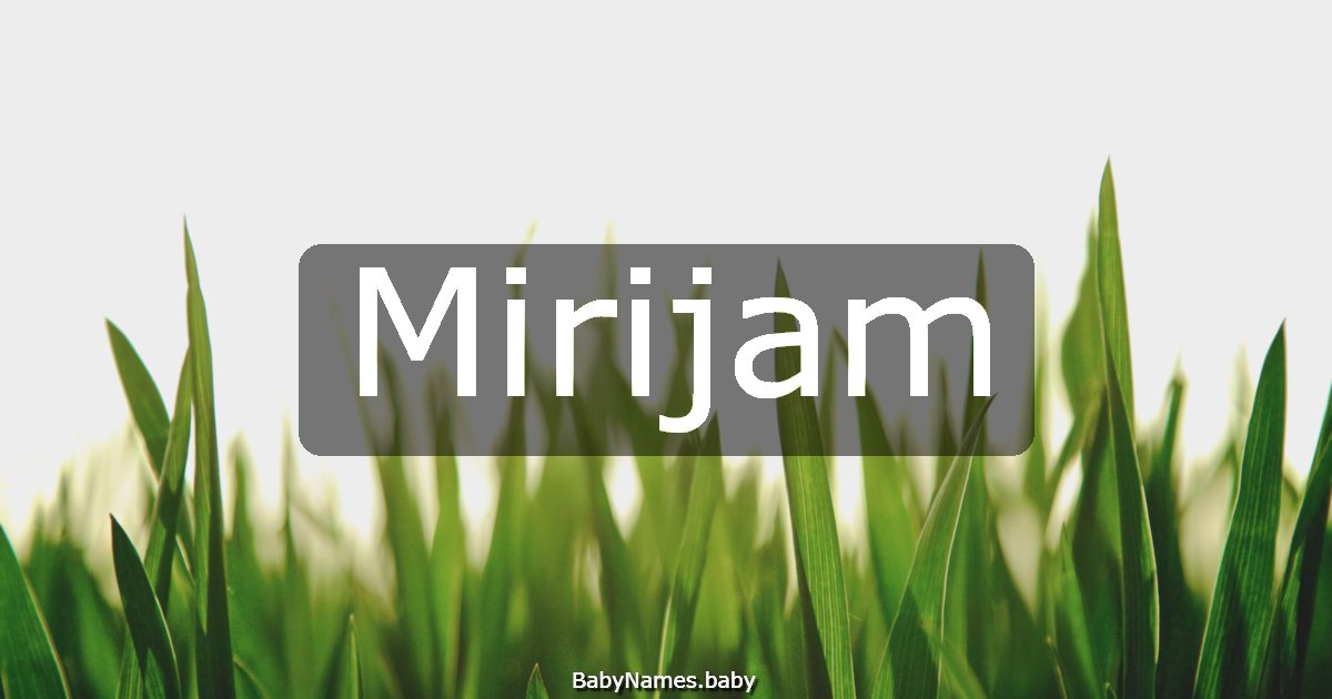 Mirijam