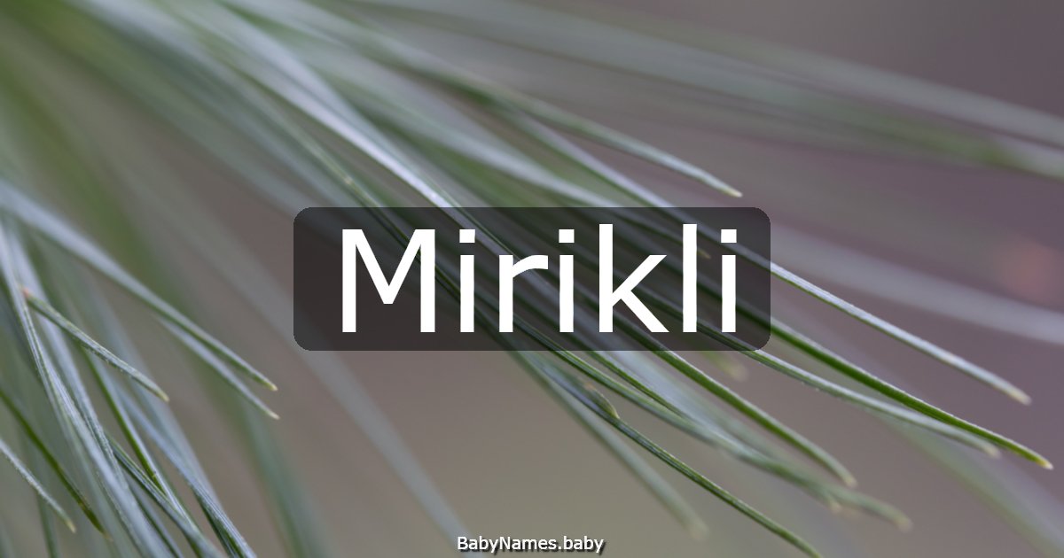 Mirikli