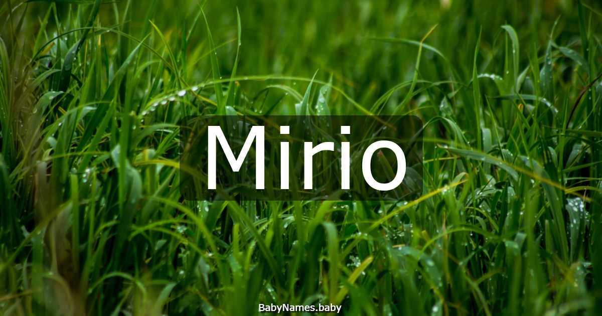 Mirio