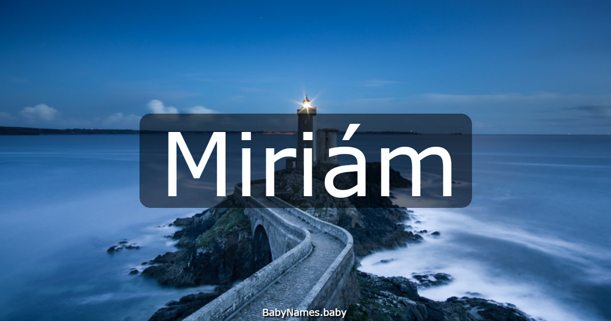 Miriám