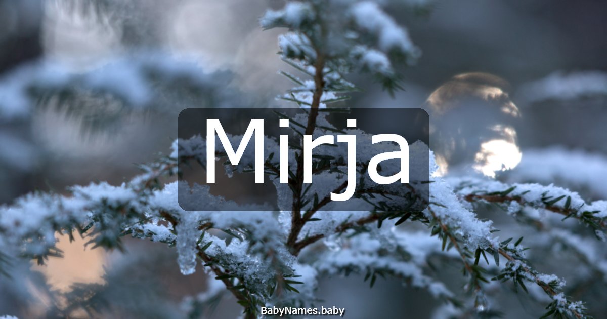 Mirja