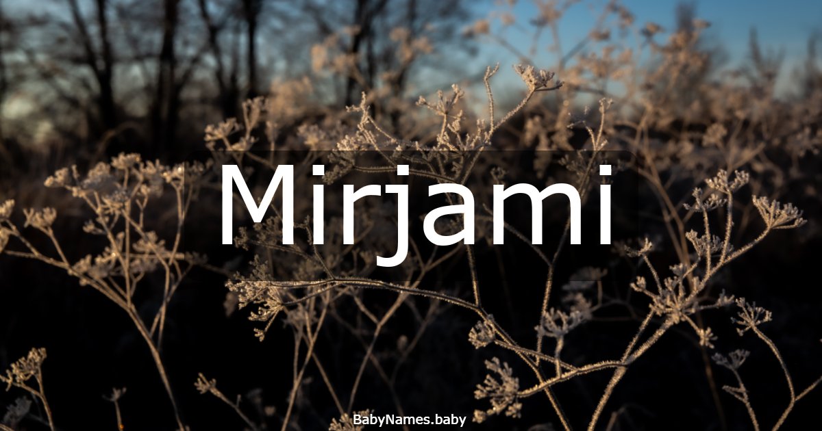 Mirjami