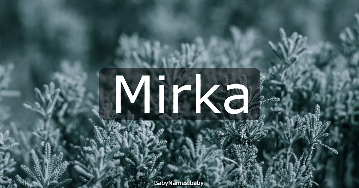 Mirka