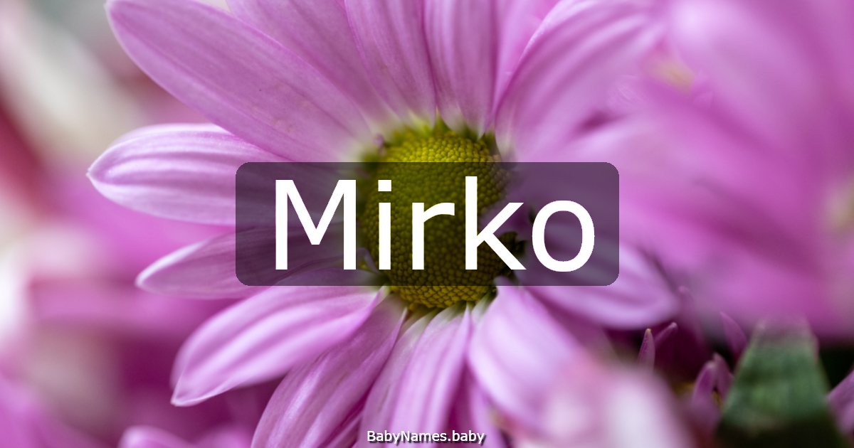 Mirko