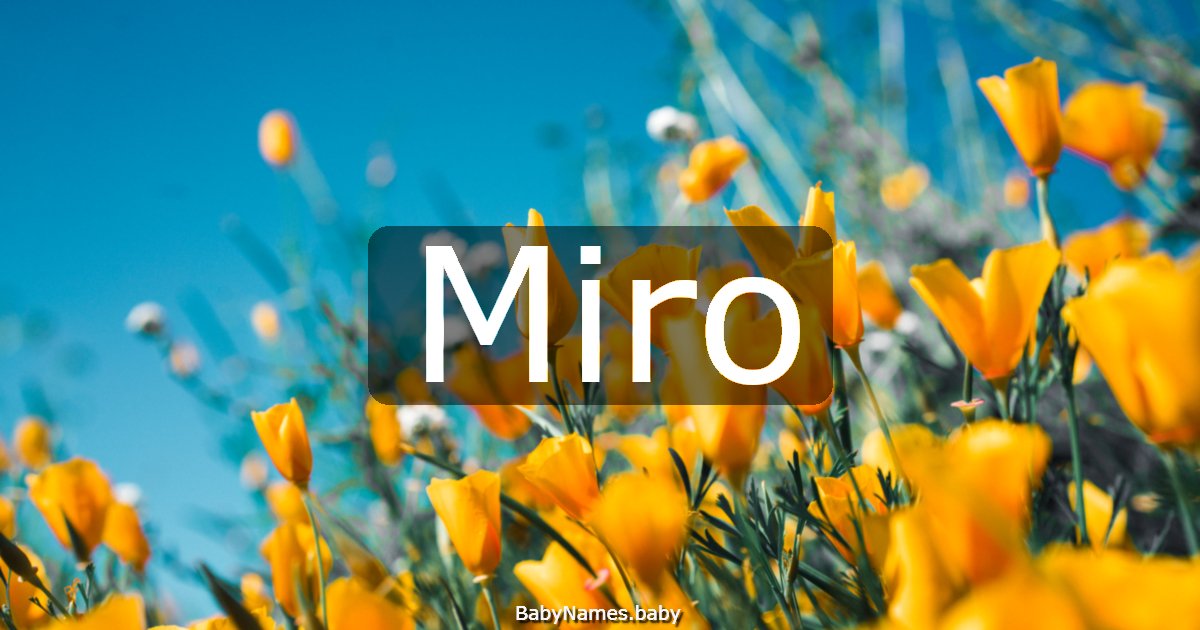 Miro