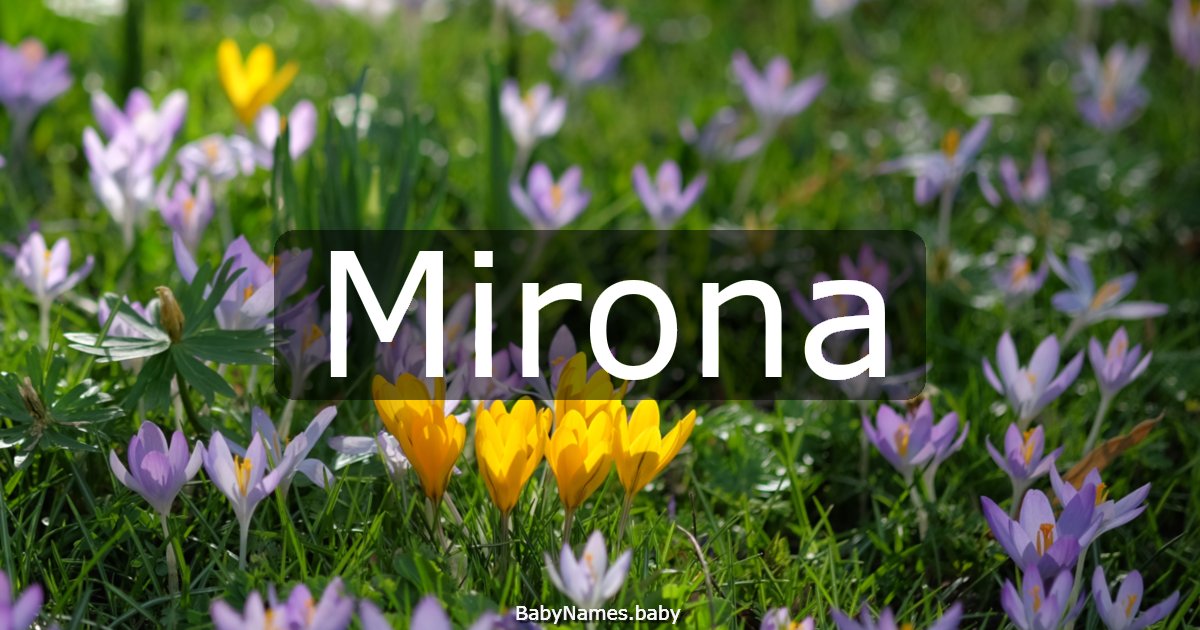 Mirona