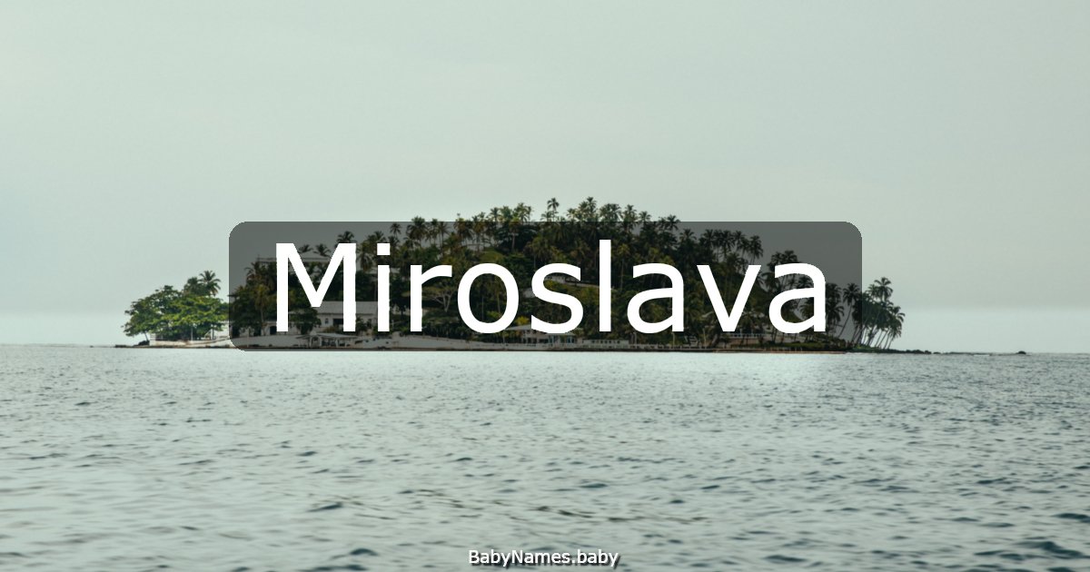 Miroslava
