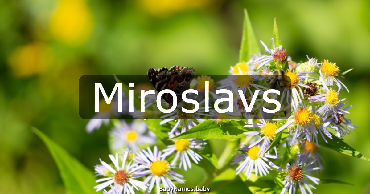 Miroslavs
