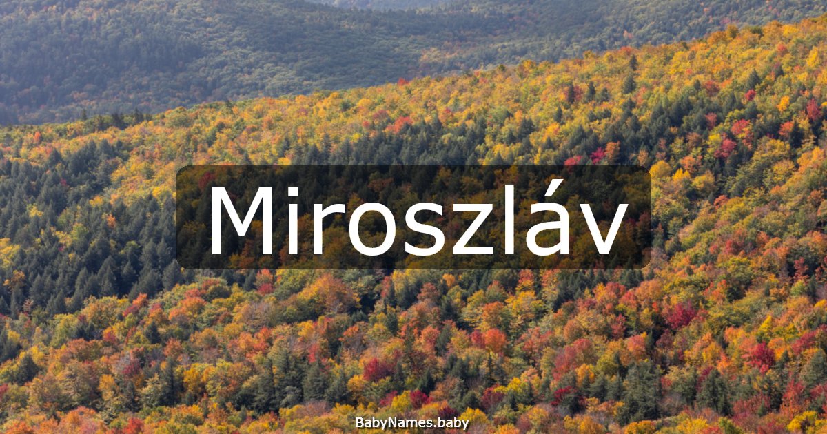 Miroszláv