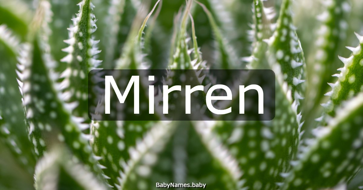 Mirren