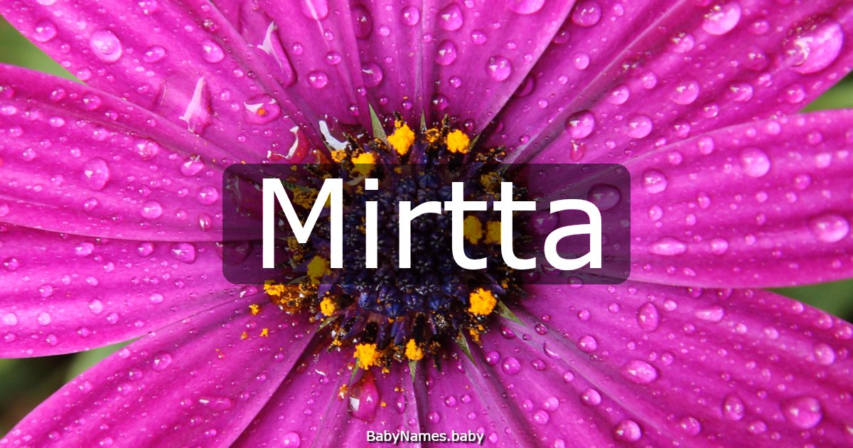 Mirtta