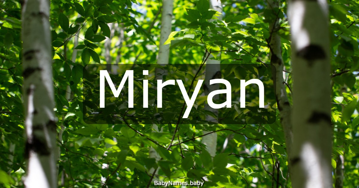 Miryan