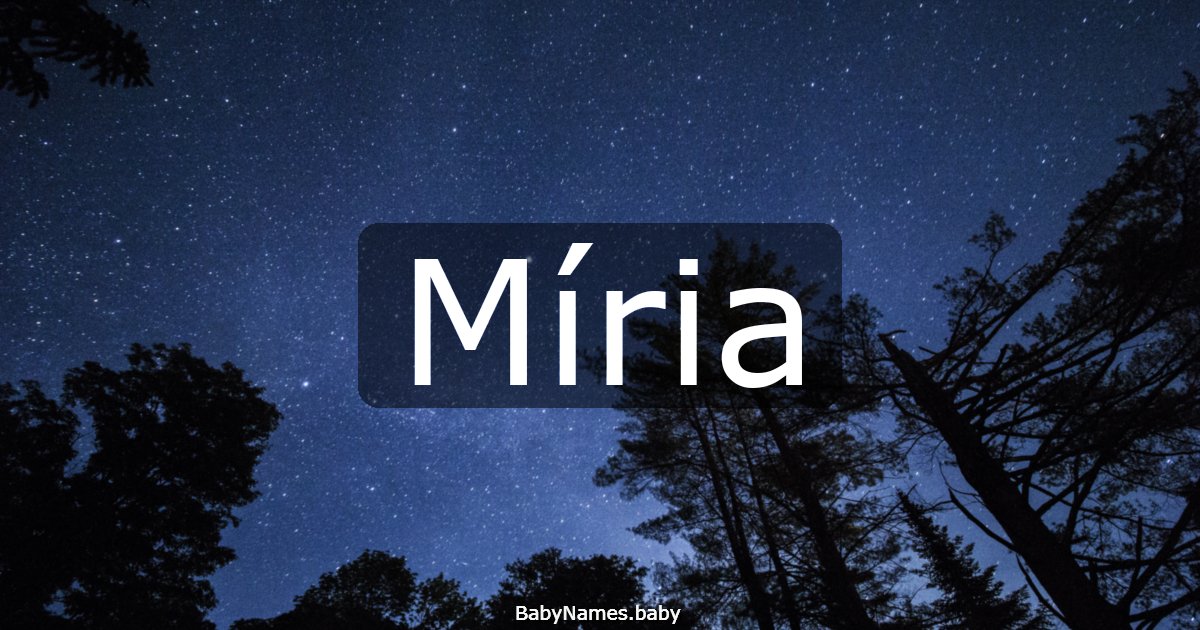 Míria