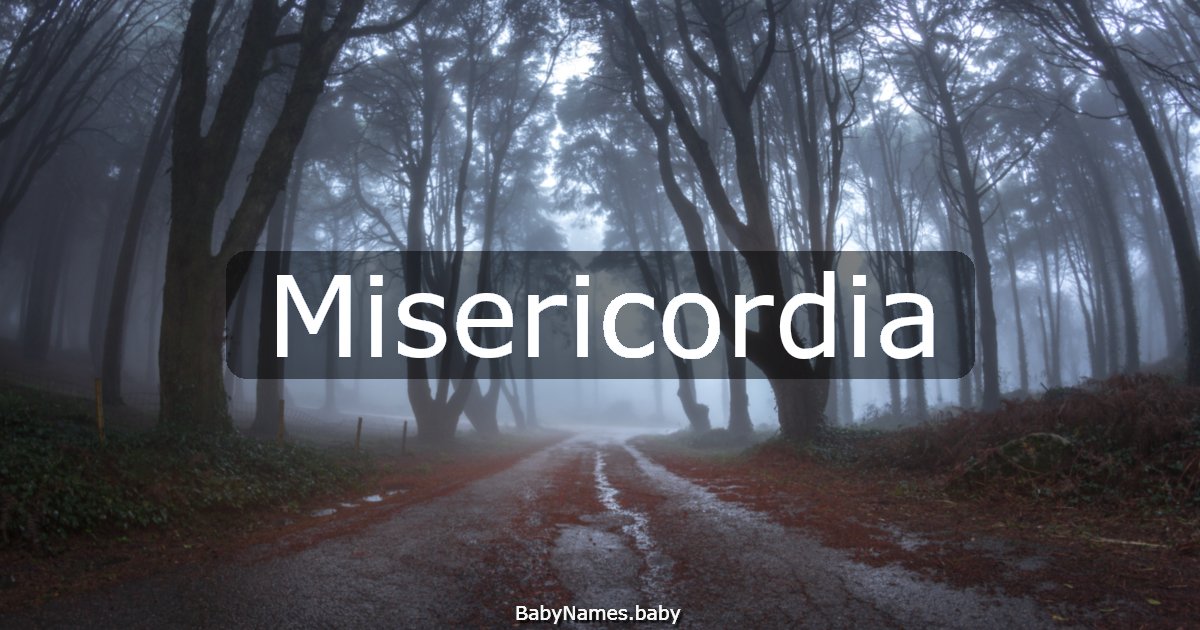 Misericordia