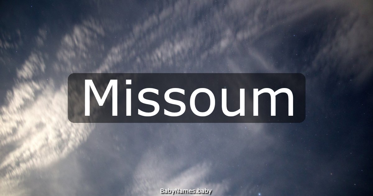 Missoum