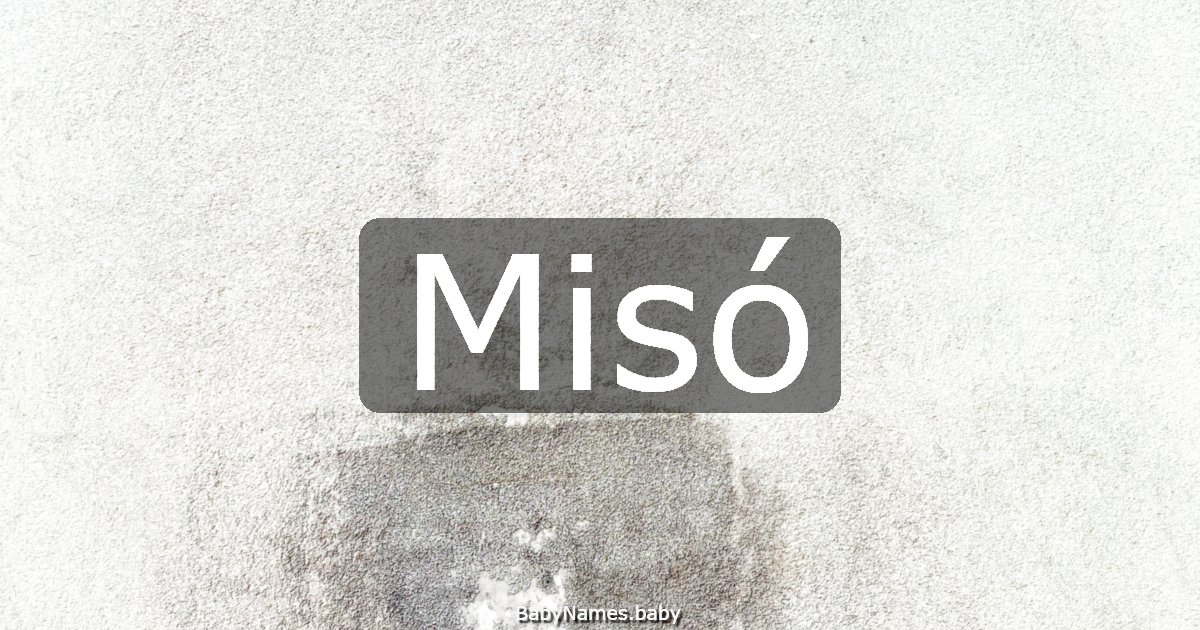 Misó