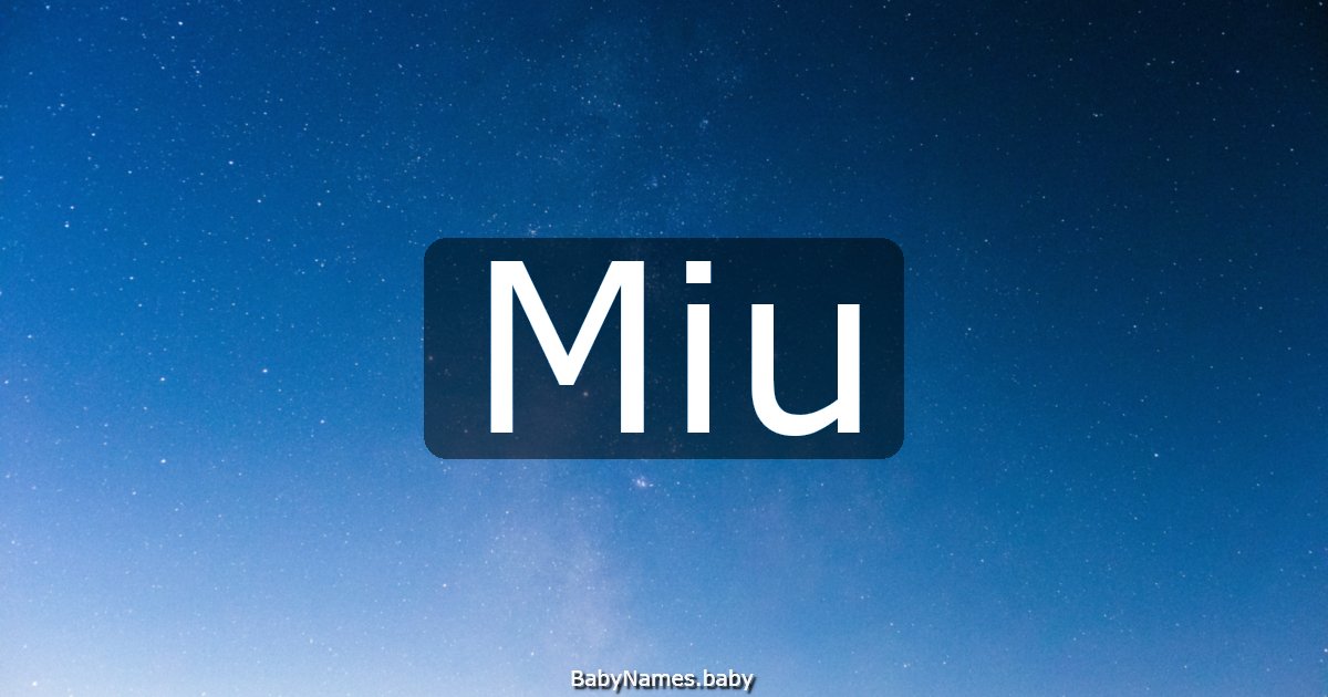 Miu