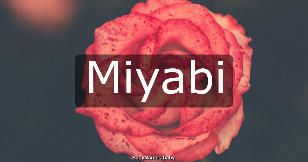 Miyabi