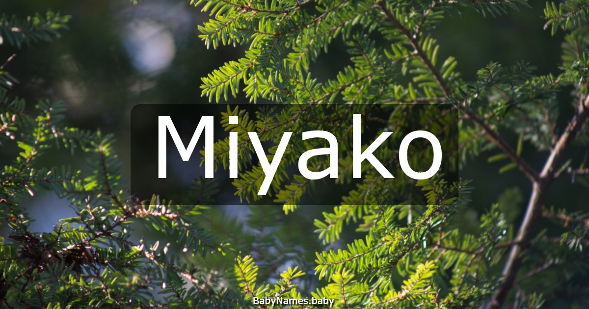 Miyako