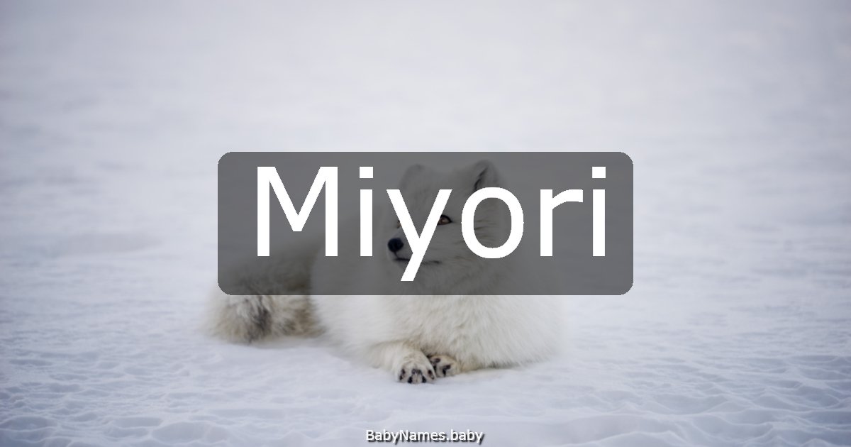 Miyori