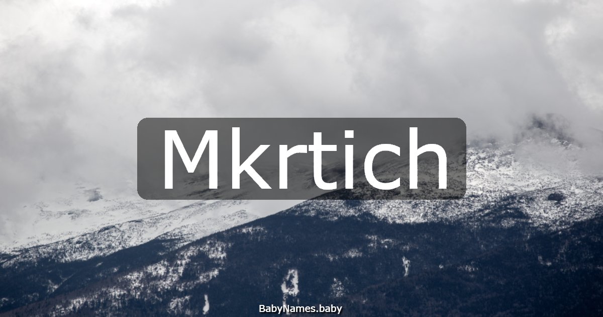 Mkrtich