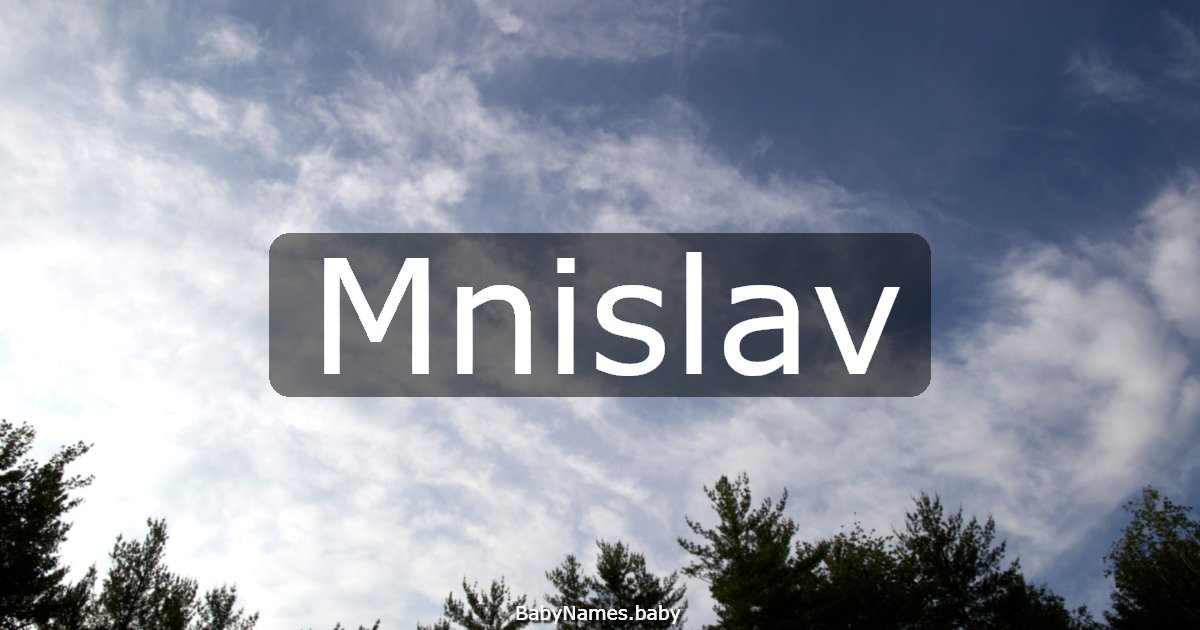 Mnislav