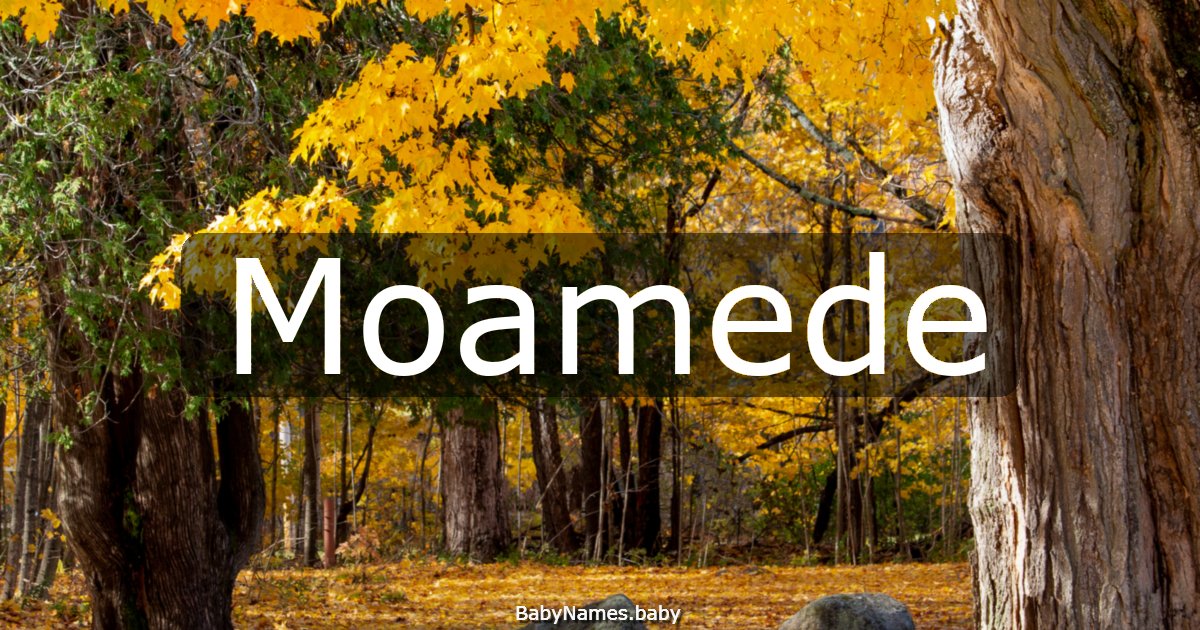 Moamede