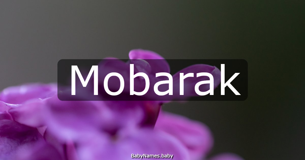 Mobarak