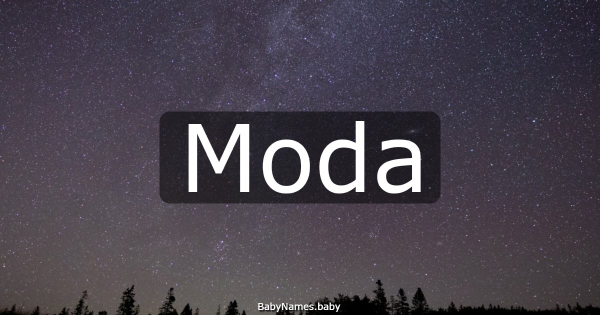 Moda