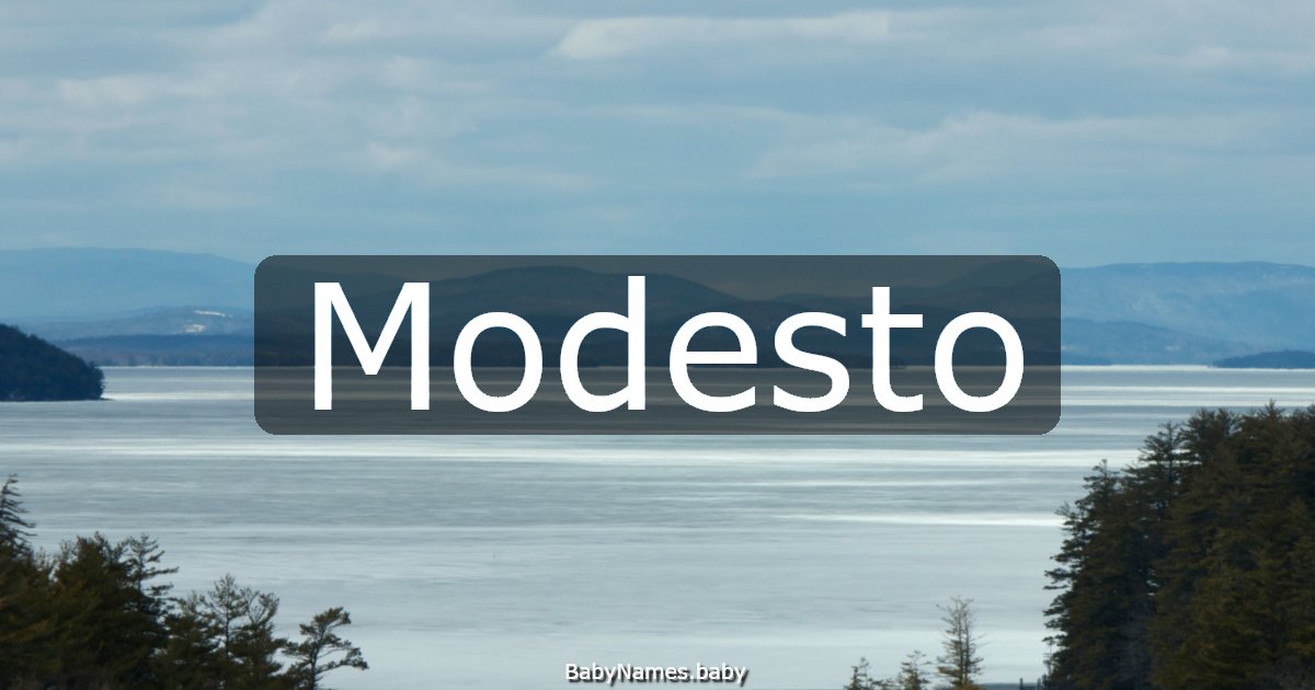 Modesto