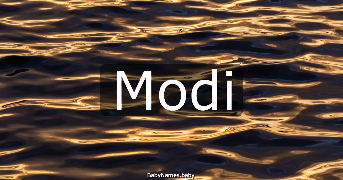 Modi