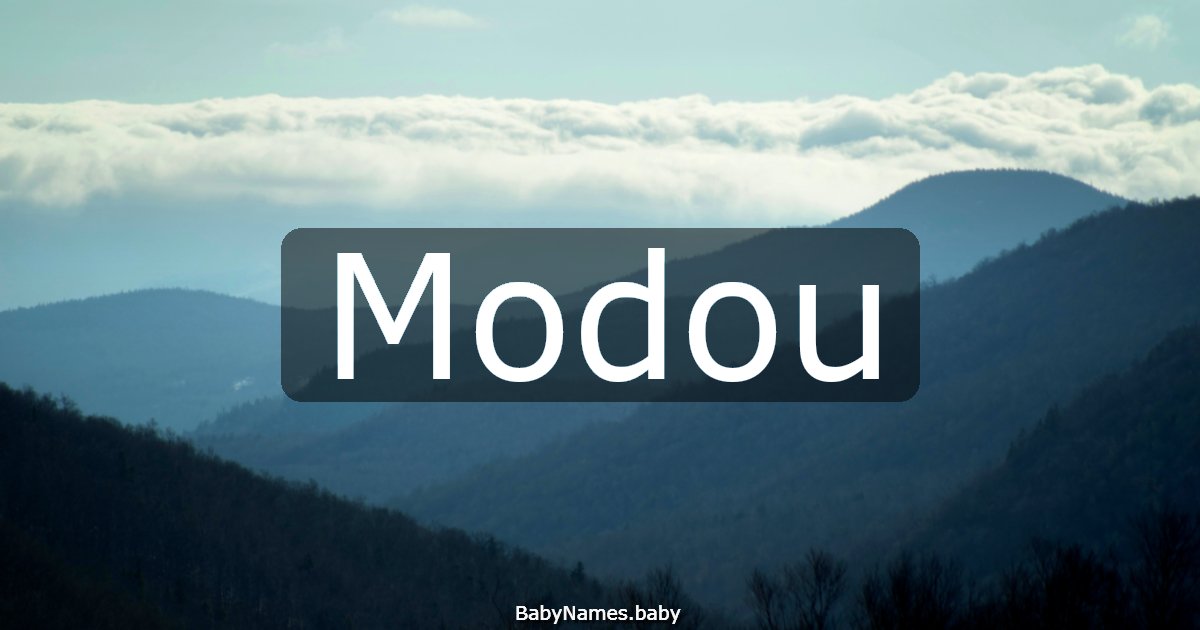 Modou