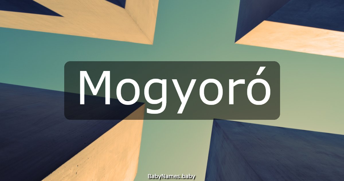 Mogyoró
