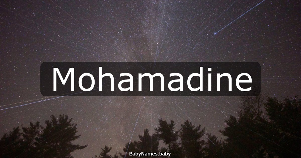Mohamadine
