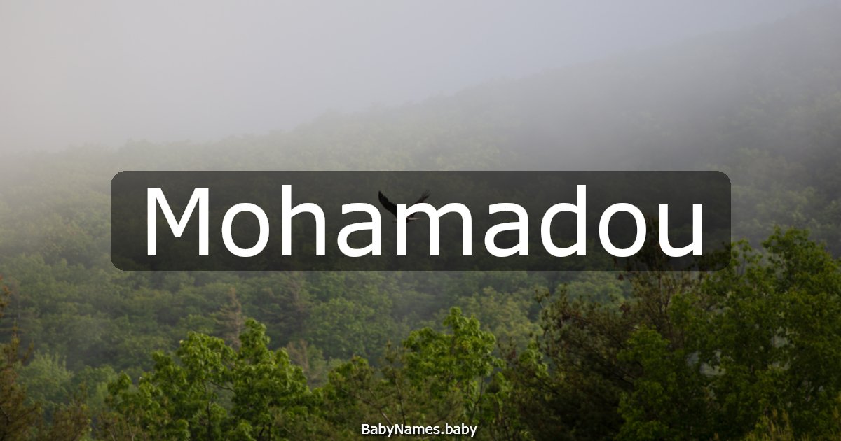 Mohamadou