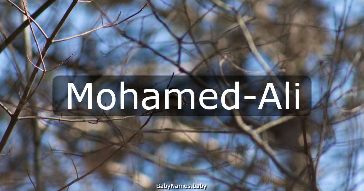 Mohamed-Ali